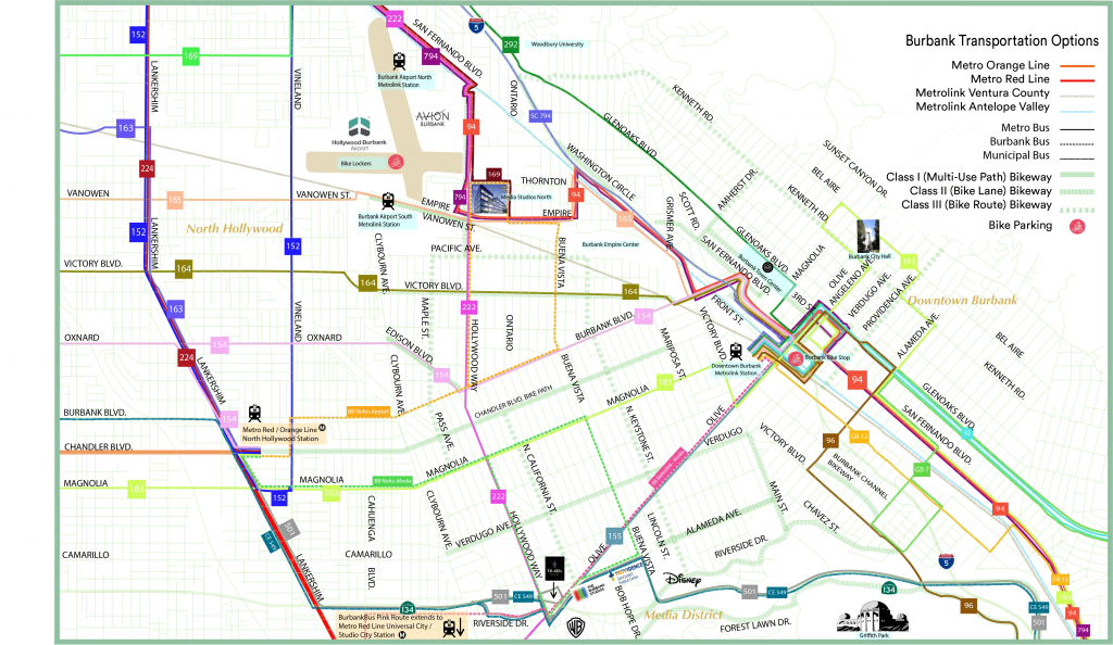 Burbank Transit Map | BTMO